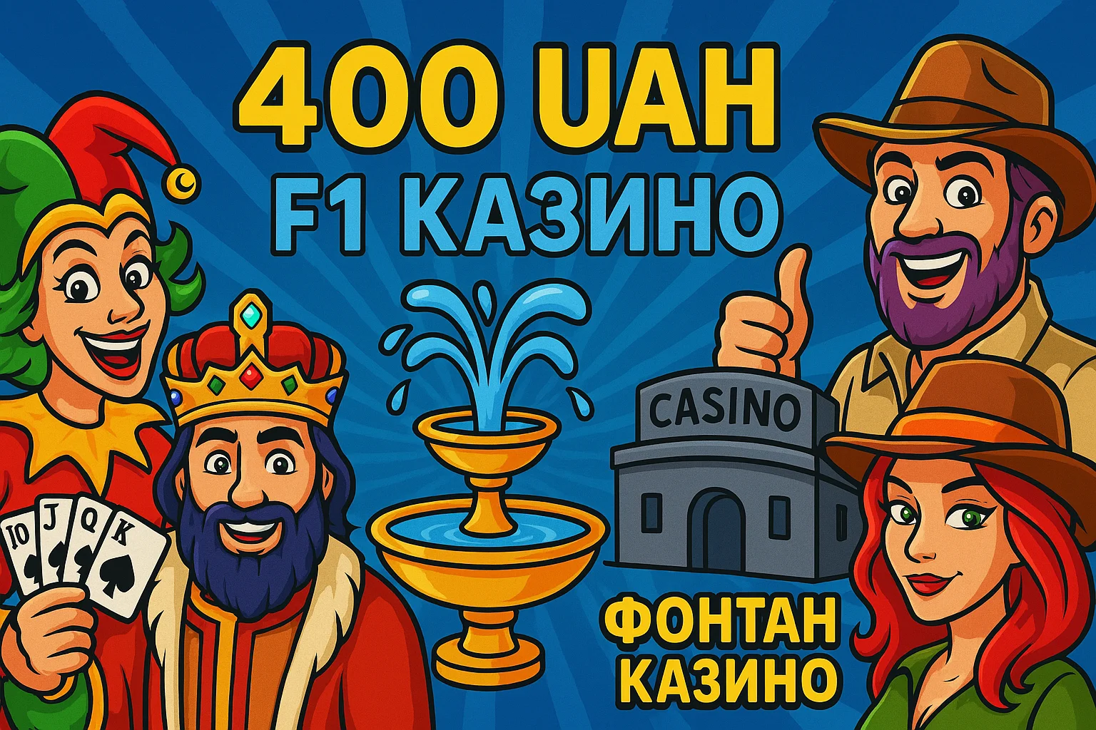 400 грн за реєстрацію в казино — бонус без депозиту